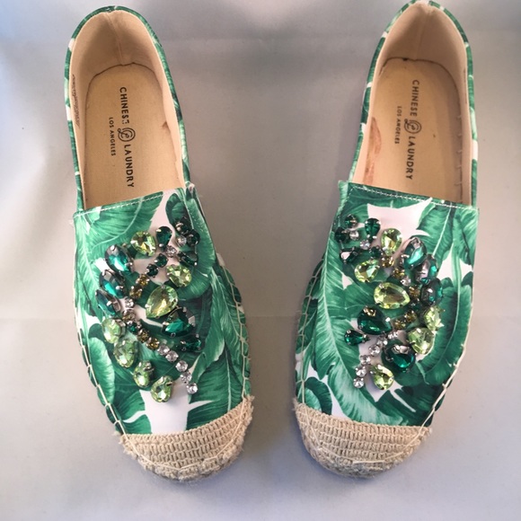 Chinese Laundry Shoes - FLASH SALE!!!  Jeweled Print Espadrille